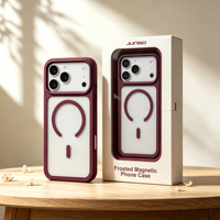 Coque mate anti-traces de doigts et résistante à la transpiration pour iPhone 18 17 16 ProMax avec boutons métalliques surélevés et protection quotidienne de l'appareil photo contre les rayures