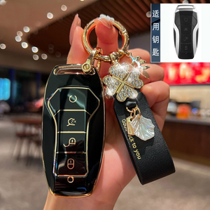 ปลอกหุ้มกุญแจรถยนต์ TPU กันน้ำกันกระแทกอุปกรณ์เสริมยานยนต์สำหรับ BYD sealion 5 OTTO 3 qin PLUS - Product Image 2