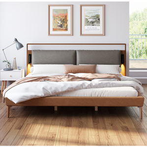 Muebles de Dormitorio, Diseño Moderno, Estructura de Cama King Ajustable y Ecológica para Niños y Adultos, Cómoda, Precio al por Mayor - Product Image 1