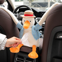 Boîte à mouchoirs pour voiture - Boîte à mouchoirs tendance pour femmes - Emballage créatif et mignon pour serviettes et collations pour l'intérieur de la voiture