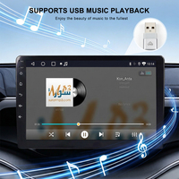 Autoradio 10,1 pouces Linux avec support GPS, CarPlay, Android Auto, écran tactile IPS, DSP, radio FM, double USB, caméra de recul HD, lecteur MP5
