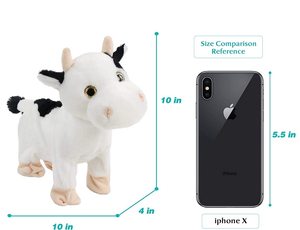 Juguete de Peluche de <span class=keywords><strong>Vaca</strong></span> Eléctrica Rock & Roll con Música, Interactivo, Animado, que se Mueve, Regalo - Product Image 3