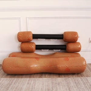 Venta caliente inflable Log Joust Set para piscina de agua flotador juego Ralf colchón de agua con 4 piezas - Product Image 6