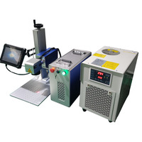 Nouvelle machine de marquage laser UV haute précision de type CNC de table, capacités 3D, refroidissement par air, logiciel EZCAD prenant en charge DXF/BMP/AI/PLT