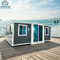 Maison conteneur modulaire pliable de 20 pieds, en acier, transportable, moderne, préfabriquée, pour habitation, dortoir, bureau, bâtiment de bureaux