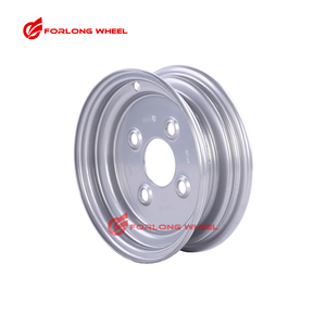 FORLONG <span class=keywords><strong>Roue</strong></span> <span class=keywords><strong>de</strong></span> <span class=keywords><strong>remorque</strong></span> européenne 2.5x8 ''en acier <span class=keywords><strong>4</strong></span> <span class=keywords><strong>trous</strong></span> 4x98 <span class=keywords><strong>Roue</strong></span> <span class=keywords><strong>de</strong></span> caravane équipe après-vente professionnelle - Product Image 2