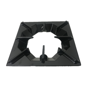Sinopts Matte Email Coating Gietijzeren <span class=keywords><strong>Pan</strong></span> Ondersteuning Voor Gasfornuis Beugel - Product Image 4