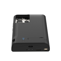 Meilleures ventes S25 Ultra Étui de téléphone portable de secours avec chargeur sans fil, batterie externe souple en TPU pour Samsung S24 S23