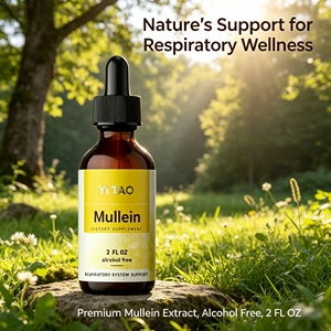 Gotas de Extracto de Verbasco 2 fl oz, Sin Alcohol, Apoya el Sistema Respiratorio, Suplemento Dietético Herbal para la Comodidad Pulmonar - Product Image 4
