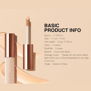 غطاء نباتي مضاد للماء لحب الشباب, تغطية كاملة سلسة ، ماكياج ، علامة خاصة ، كونسيلر سائل - Product Image 4