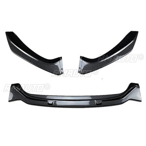 Front Bumper Lip for BMW 1 Series F20 F21 M-Pack <b>Splitter</b> Diffuser Body Kit Spoiler Facelift M118i M120i M135i M140i 2015-2019 - Product Image 3