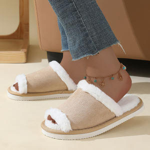 Nouvelle Tendance : Chaussons Femme en Mousse à Mémoire de Forme pour la Maison et la Chambre, avec Bandes Croisées et Doublure Amortissante pour Hiver et Été, en EVA – Grande Remise - Product Image 2