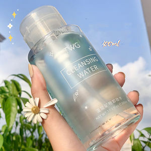 TWG Private Label Eliminación de maquillaje natural Limpieza facial 2 en 1 <span class=keywords><strong>Agua</strong></span> <span class=keywords><strong>micelar</strong></span> mineral de aguas termales con cabezal de bomba - Product Image 2