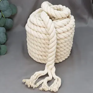 HH Großhandel Custom Durable Twist Rope Baumwolle geflochtene Seile für Gartenmöbel