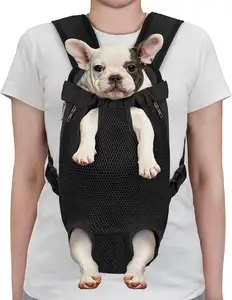 Haustier Rucksack verstellbar Hund Katze Front träger Belüftete Brust träger Wandern Camping Reise Schulter tasche