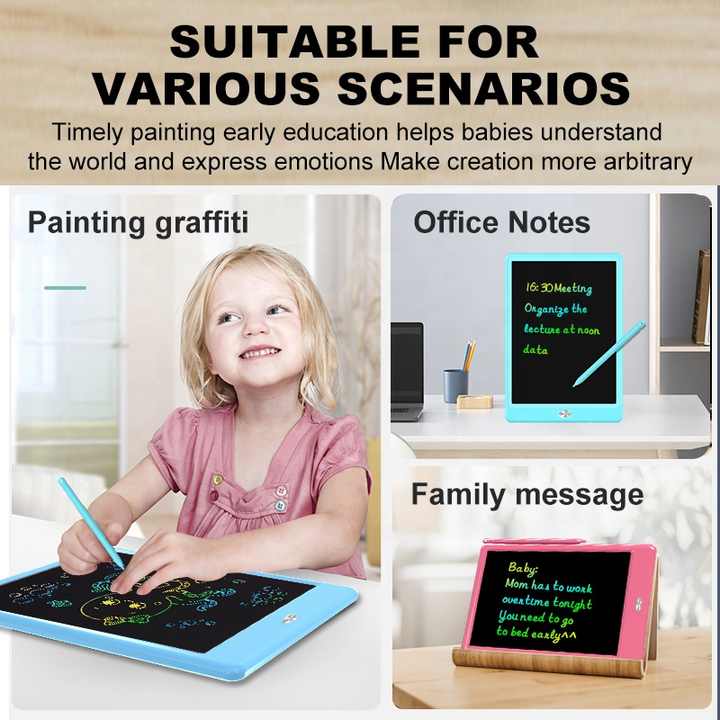 8.5 inch graphics drawing colorful lcd scribble pad LCD tablets