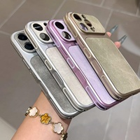 Étui de téléphone en jean, motif denim, luxe, antichoc pour iPhone