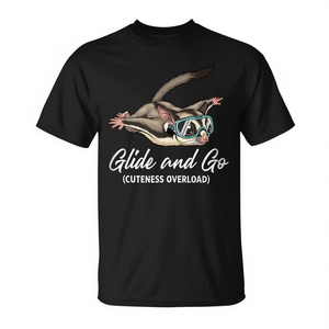 Camiseta Glide And Go Sugar Glider con diseño Cuteness Overload, talla unisex para adultos - Product Image 2