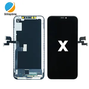 החלפה מקורית עבור iphone x xs max xr 10 11 12 פרו מסך עצרת עבור iphone 5S 6s se 5 6 7 8 בתוספת lcd תצוגה