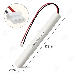 ニッカド電池 SC 1600mAh 4.8V 5C ニッケルカドミウム電池 バッテリー ニカド 4.8v 700mAh <span class=keywords><strong>Ni</strong></span>-<span class=keywords><strong>cd</strong></span> 4.8v 充電式電池 照明用 - Product Image 2