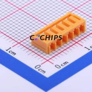 6P-SAN Housing (Wire-to-Board / Wire-to-Wire) P=2mm Connector ( Jack Structure: 1x6P )( Pitch: 2mm )( Number of Rows: 1 ) - Product Image 1
