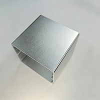 Boîtier en aluminium extrudé monobloc sur mesure, usinage CNC, pour projets électroniques (vente en gros)
