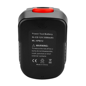 HBP12 A1712 FS120B FSB12 HPB12 <span class=keywords><strong>A12</strong></span> 電動工具用バッテリー FORBLACK&DECKERS 12v 1.5Ah 2.0Ah 2.5Ah 3.0Ah NI-NM/NI-CD - Product Image 6