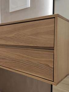 Dressing sur mesure de luxe moderne avec cloison en verre et éclairage LED pour appartement, villa, mobilier de maison - Product Image 6