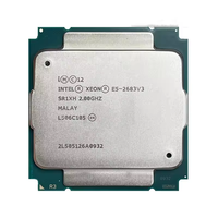 Diskon besar LGA 2011 cpu E5 2687V3 2666V3 2686V4 2680V4 2673V4 2683V4 2676V4 2667V3 prosesor server untuk X79 X99 motherboard