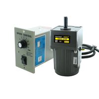 HLTNC 40W 90X90MM Micro moteur à engrenages AC 110V 220V 380V moteur électrique réducteur boîte de vitesses contrôle de vitesse pour pompe