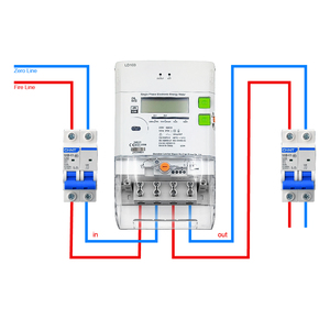 LD103 <span class=keywords><strong>Compteur</strong></span> d'électricité numérique LCD monophasé <span class=keywords><strong>Compteur</strong></span> d'énergie <span class=keywords><strong>Compteur</strong></span> électrique avec appartements - Product Image 4