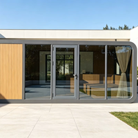 VOROS Maison Modulaire Moderne de Haute Qualité 20ft 40ft à Double Couche, Cabine Intelligente Mobile Type Apple, Conteneur de Couchage