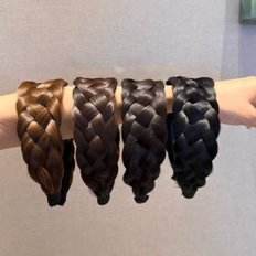 Cerchietti intrecciati da donna di ampia gamma lo stesso giorno trecce intrecciate trecce comode ed eleganti - Product Image 1