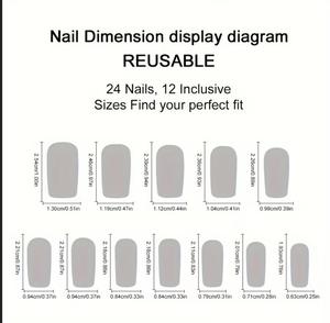 120 <span class=keywords><strong>faux</strong></span> <span class=keywords><strong>ongles</strong></span> carrés longs et brillants, effet ombré, 3D <span class=keywords><strong>rose</strong></span> et <span class=keywords><strong>blanc</strong></span>, <span class=keywords><strong>dégradé</strong></span> français, à presser, couverture complète en gel - Product Image 6