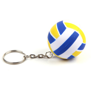 Manufacturer Supplies 4cm PU Foam <strong>Globe</strong> Keychains and PU Keychains - Product Image 4