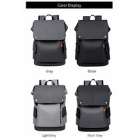 Sac à dos de voyage sportif imperméable en cuir PU de haute qualité, grand format, en polyester, pour étudiants et professionnels, avec compartiment pour ordinateur portable