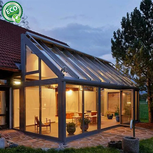 Sortie d'usine Foshan maison préfabriquée le véranda en verre isolant moderne - Product Image 5