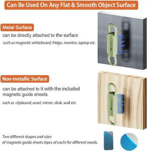 <span class=keywords><strong>Porte</strong></span>-stylo magnétique YDS pour réfrigérateur, <span class=keywords><strong>porte</strong></span>-crayon magnétique en silicone pour casier, <span class=keywords><strong>porte</strong></span>-marqueur magnétique effaçable à sec - Product Image 2