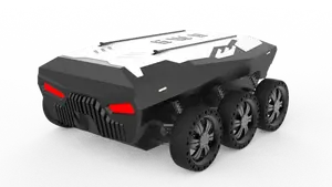 Châssis à chenilles adaptatif industriel 6×6, haute efficacité de transmission pour les robots de patrouille et de relevé - Product Image 5