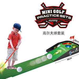 Ensemble d'entraînement de golf pour enfants, avec balles et clubs, pour jouer en intérieur et en extérieur, de 5 à 13 ans, jeu de golf jouet n°789-41 - Product Image 3