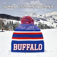 Bonnets en coton avec logo personnalisé - Impression par sublimation Jacquard Casual Unisexe Ajustable pour adultes Utilisation en extérieur Bonnets personnalisés