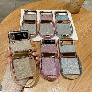 <span class=keywords><strong>เคส</strong></span>โทรศัพท์ป้องกันการกระแทกเคลือบโลหะด้วยไฟฟ้าสำหรับ Samsung <span class=keywords><strong>flip</strong></span> 7 6 5 <span class=keywords><strong>4</strong></span> 3 - Product Image 2