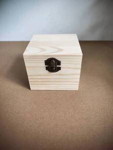 Elegante Scatola <span class=keywords><strong>Regalo</strong></span> <span class=keywords><strong>in</strong></span> <span class=keywords><strong>Legno</strong></span> con Coperchio a Cerniera per Gioielli e Profumi, Custodia di Lusso per Matrimoni - Product Image 6