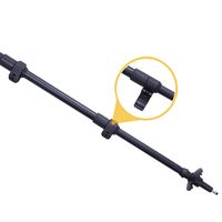 Bâton de tir télescopique en métal ultraléger 3-en-1 pour la chasse et le camping, équipement de plein air