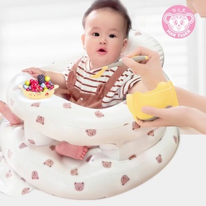 Silla Inflable de PVC Ecológica, Nuevo Diseño, Personalizable de Fábrica, Silla de Alimentación para Bebés, Silla de Aprendizaje - Product Image 4