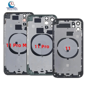 OEM هيكل للهاتف استبدال ل شحذ 13 12 11 برو ماكس 13 12 البسيطة البطارية الباب هيكل الجسم ل فون 11Pro الخلفي العلب - Product Image 1