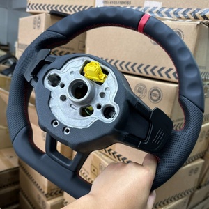 Volant de direction de voiture en cuir personnalisé pour Volkswagen Golf 8 MK8 POLO GOLF 7 GTI R-line MK7 MK6 Passat <span class=keywords><strong>CC</strong></span> GTS Accessoires de voiture - Product Image 6