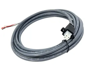 OEM定制4.2毫米螺距电缆面板安装Molex Mini-Fit Jr 5557系列4位压接连接器线束模制电缆
