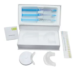White Vegan Teeth WHITENING KIT with LED Light Professional Dental Whitener