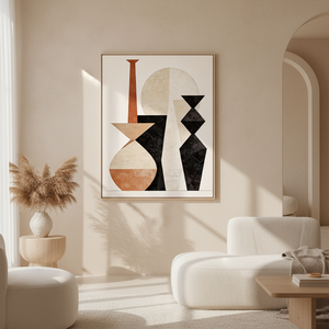 Quadro <span class=keywords><strong>su</strong></span> <span class=keywords><strong>Tela</strong></span> con Arte Astratta Geometrica Moderna, <span class=keywords><strong>Stampe</strong></span> Artistiche Incorniciate in Stile Nordico per Soggiorno, Camera da Letto, Arredamento di Lusso - Product Image 2